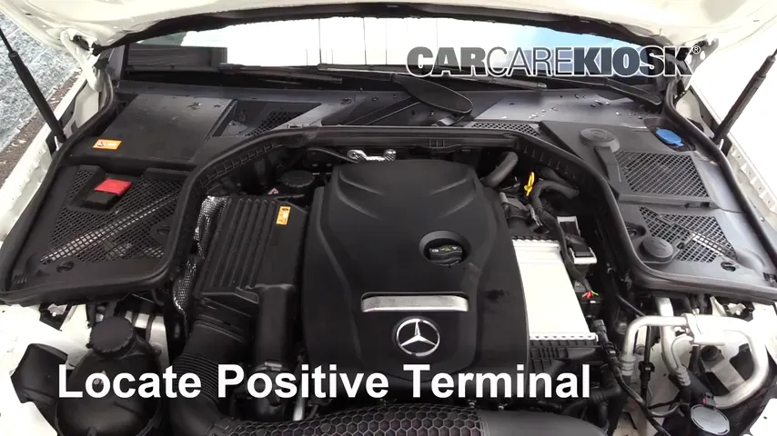 2015 Mercedes-Benz C300 4Matic 2.0L 4 Cyl. Turbo Battery Jumpstart